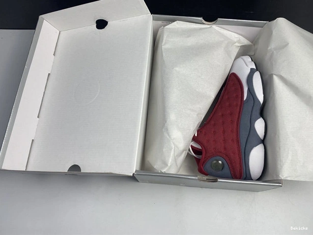 Rep BK Flint Gym Grey Jordan 4179 Compact Red 13 Retro 414571- 1028